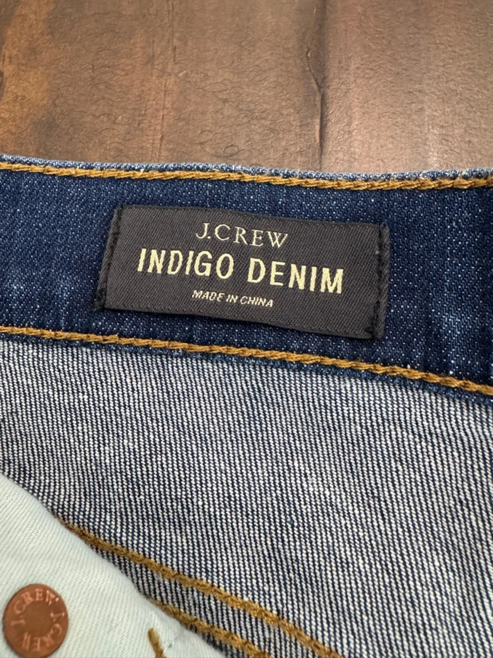 J.Crew Indigo Denim Raw Hem Denim Shorts Size 26